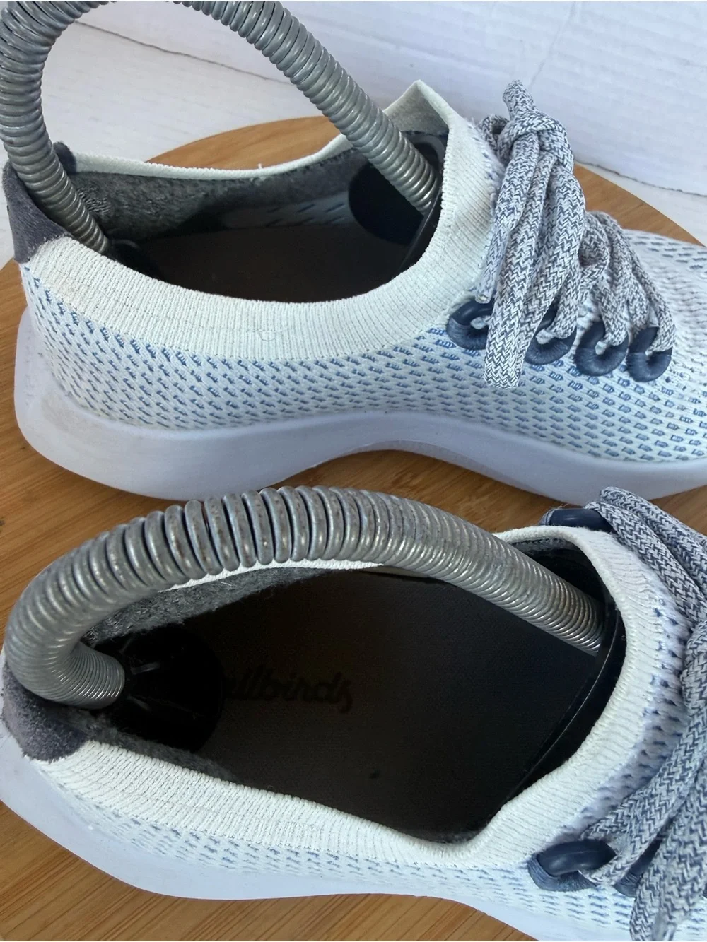 Allbirds Tree Dasher 2 Womens Size 7.5 Blizzard Athletic Running Shoes Sneakers